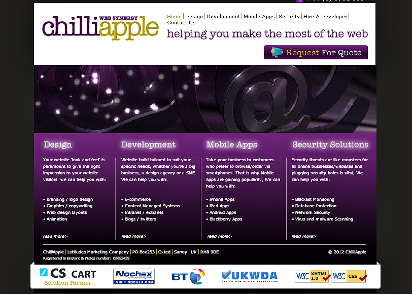 chilliapple website development company