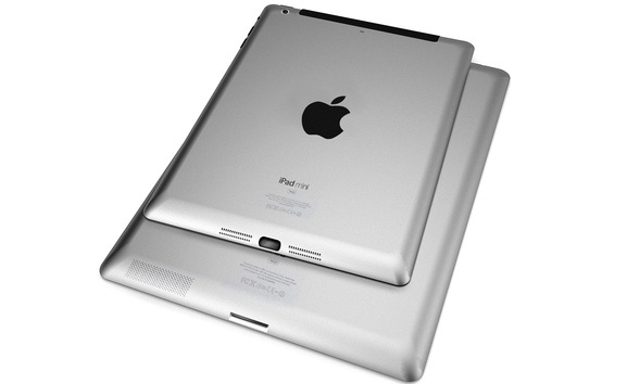 Apple iPad Mini - size comparison