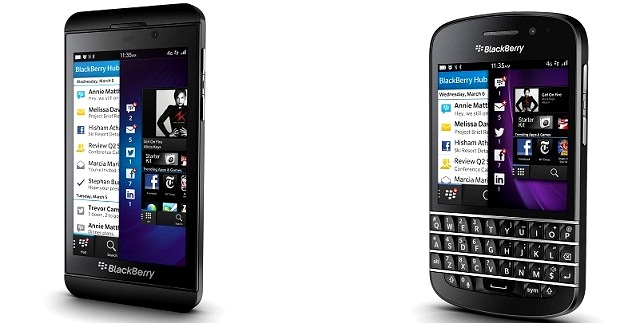 BlackBerry 10 smartphones adoption 