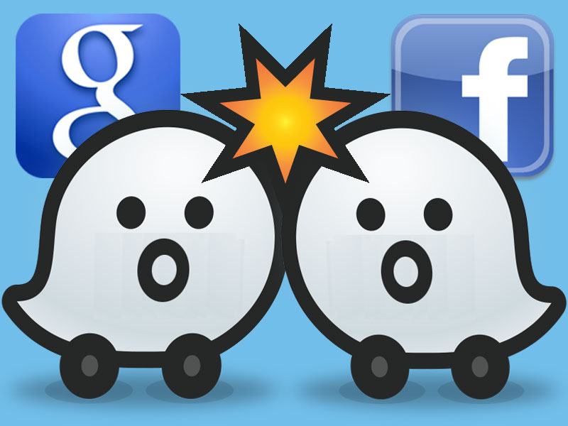 Google and Facebook Waze Tussle