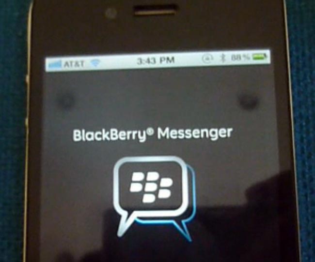 BBM app on Android