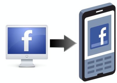 facebook desktop to facebook mobile