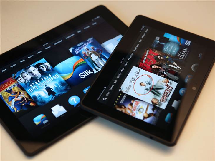 Amazon kindle fire 7 and 8.9