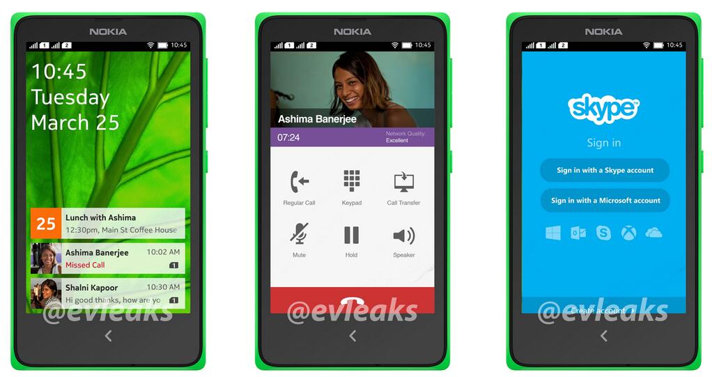 Nokia Normandy A110 Android