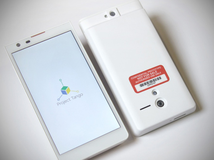 Google Project Tango: 3D Smartphone