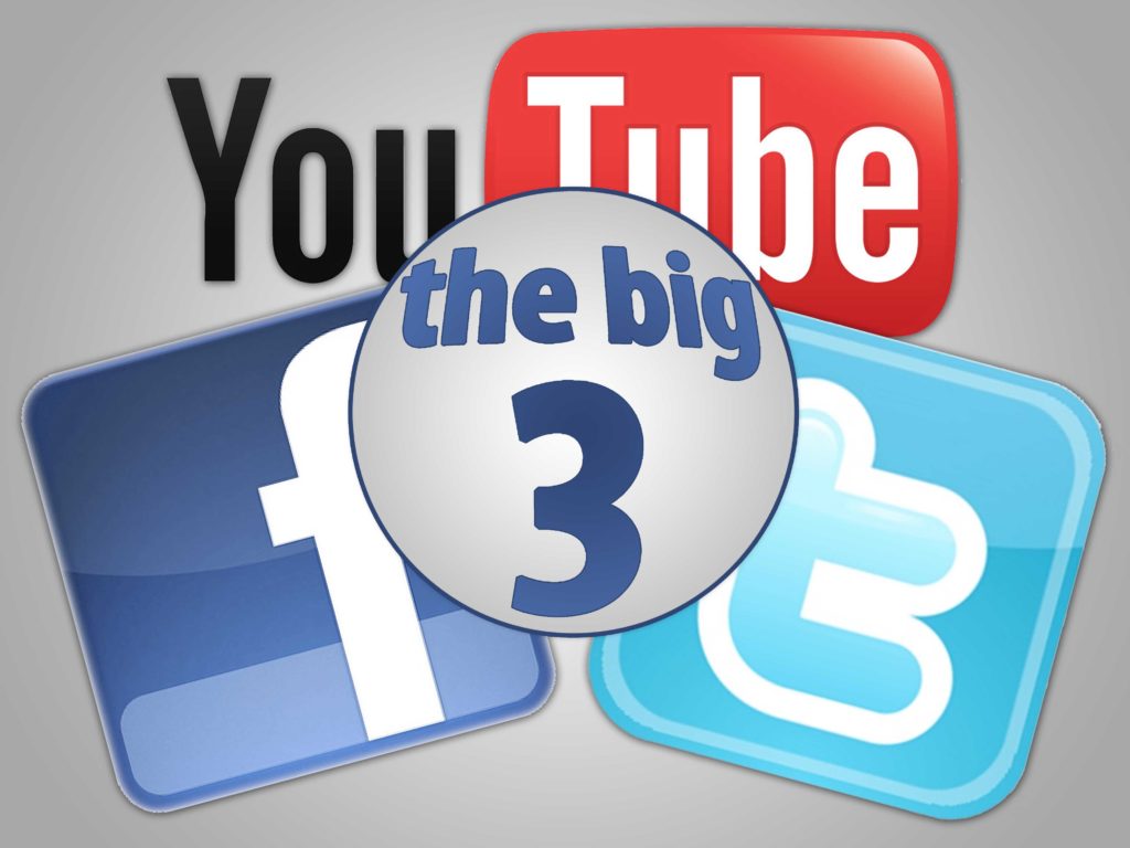 Social Media - The Big Three