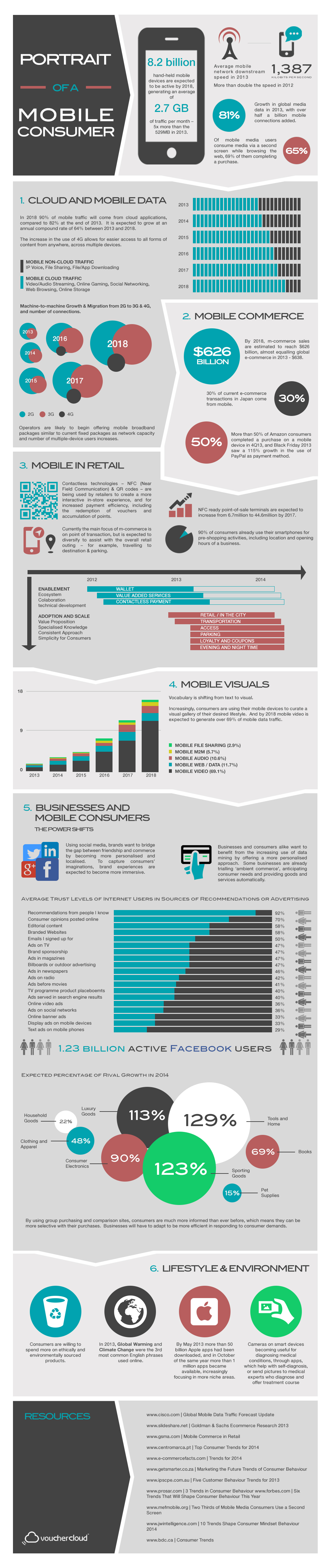 Portrait of a Mobile Consumer: Infographic