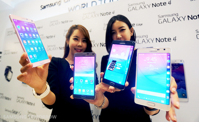 Samsung Galaxy Note 4 launch