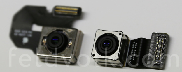 Apple iPhone 6 Camera Sensor Compared To Apple iPhone 5S Camera Sensor