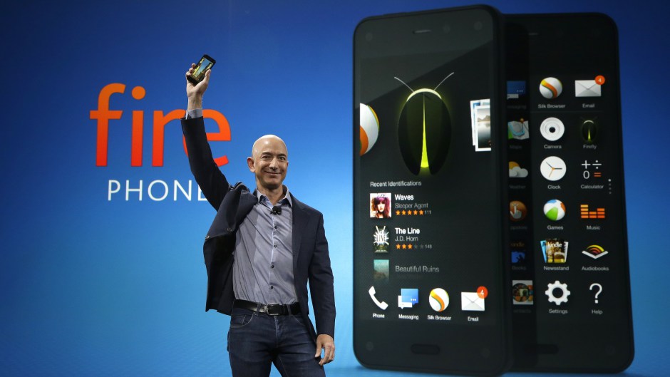 Jeff Bezos Launching Amazon Fire Phone