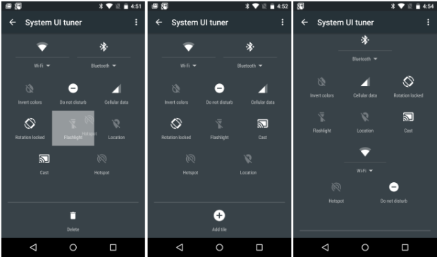 Android M System UI Tuner