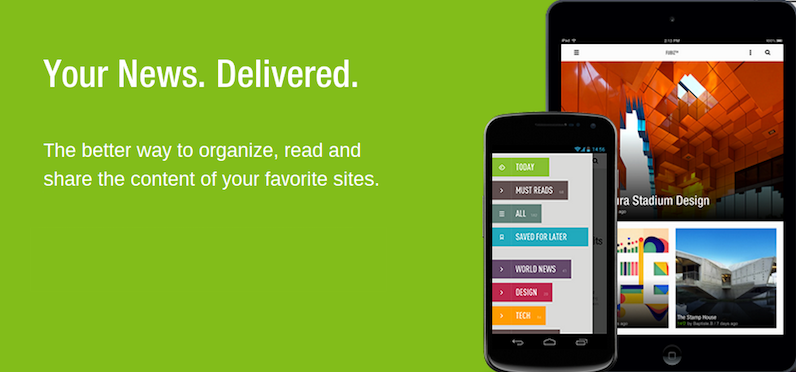 Feedly app