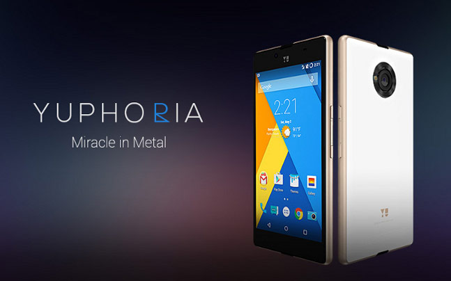 Best budget smartphones in india 2015 Yuphoria 