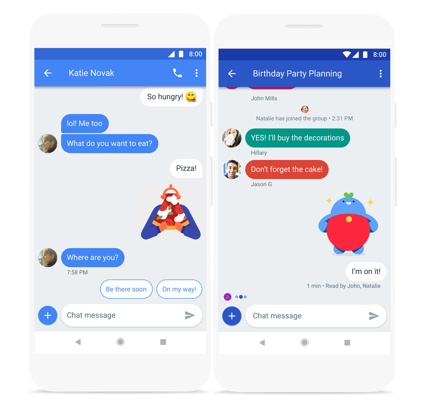 Google Chat Android Messaging app