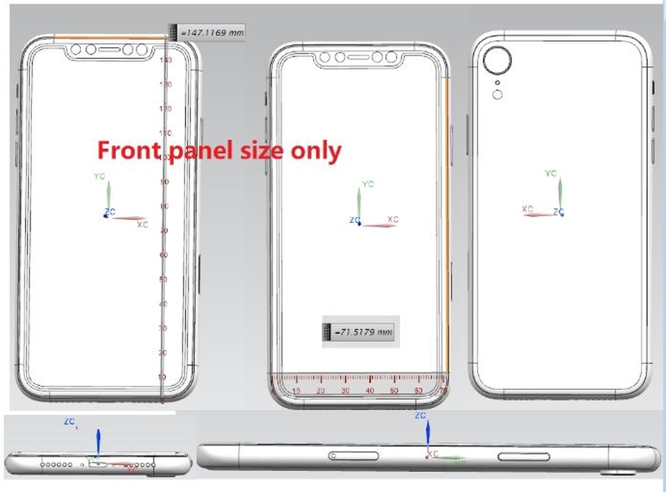 budget iPhone X schematics confirm size and a single rear camera