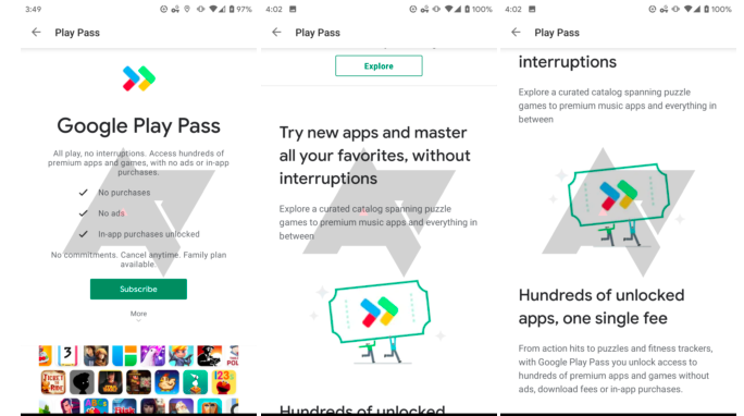 google play pass