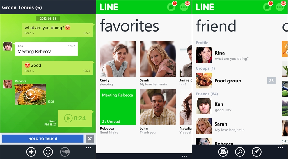 liNE app