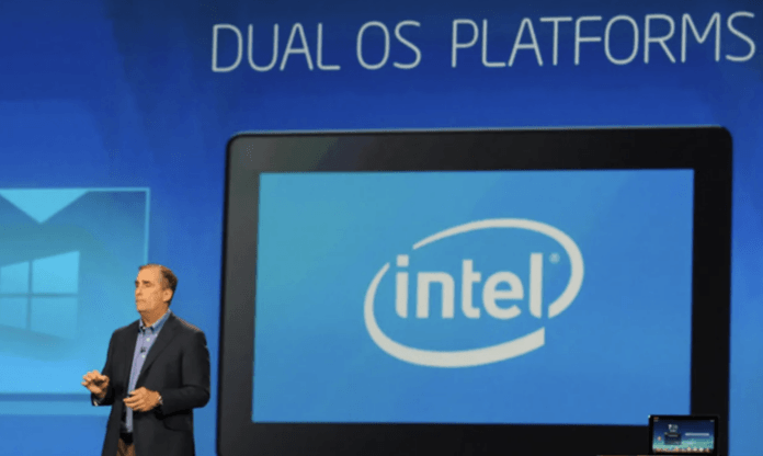 Intel dual booting tablet