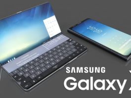 samsung galaxy X foldable smartphone
