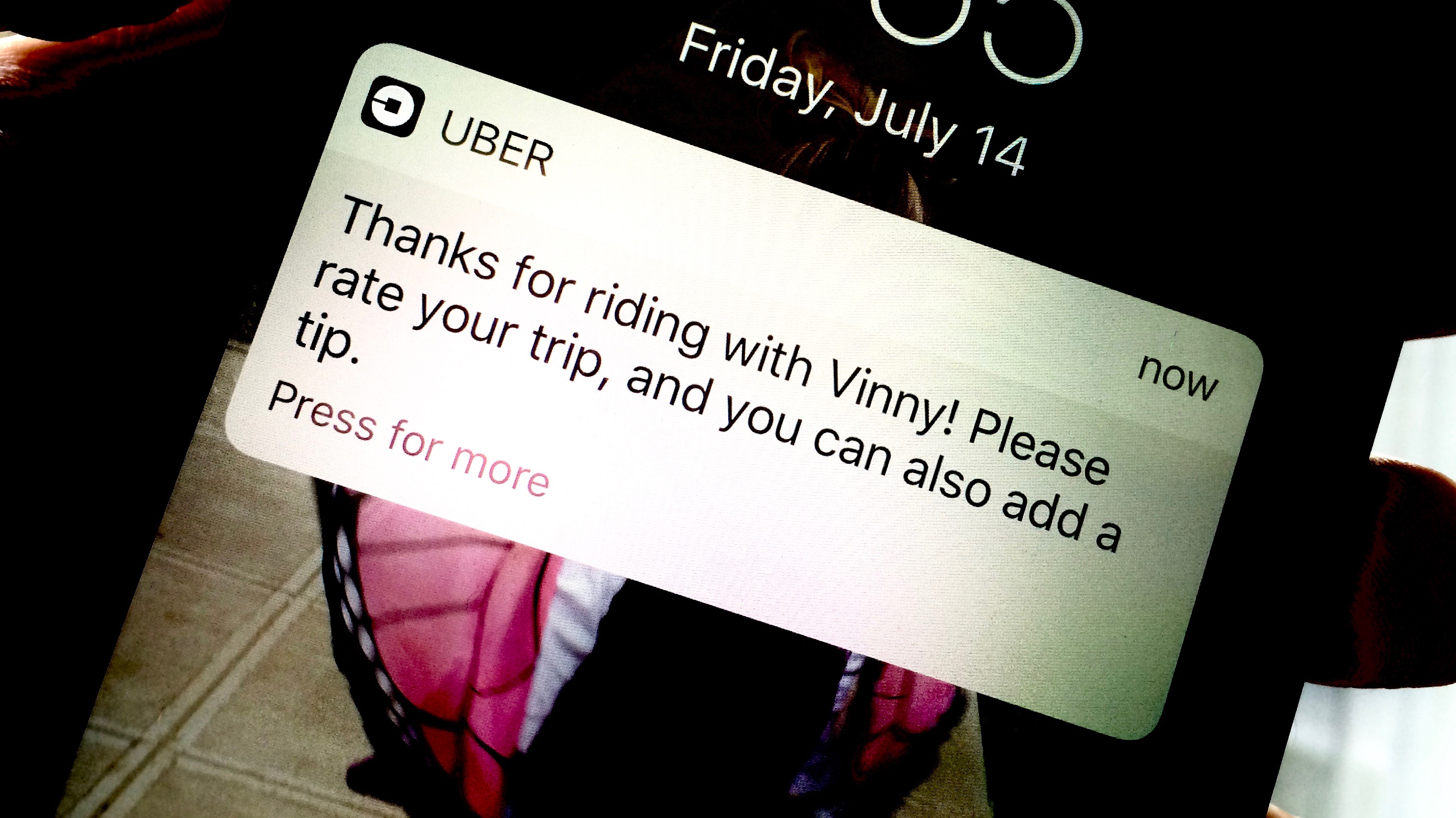 Uber Drivers Tip 