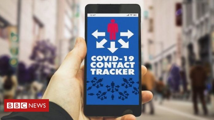 Coronavirus tracking app