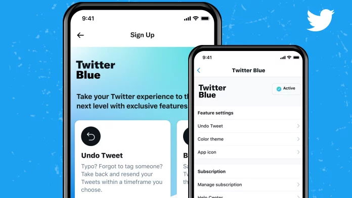 Twitter Blue Subscription launch