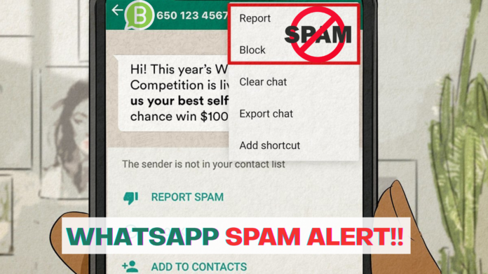 Spam on WhatsApp